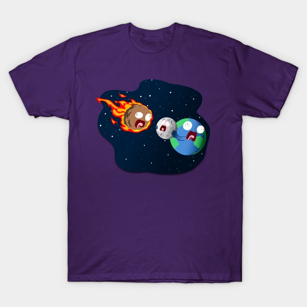 Catastrophe T-Shirt by WeFlaps Comics Merch